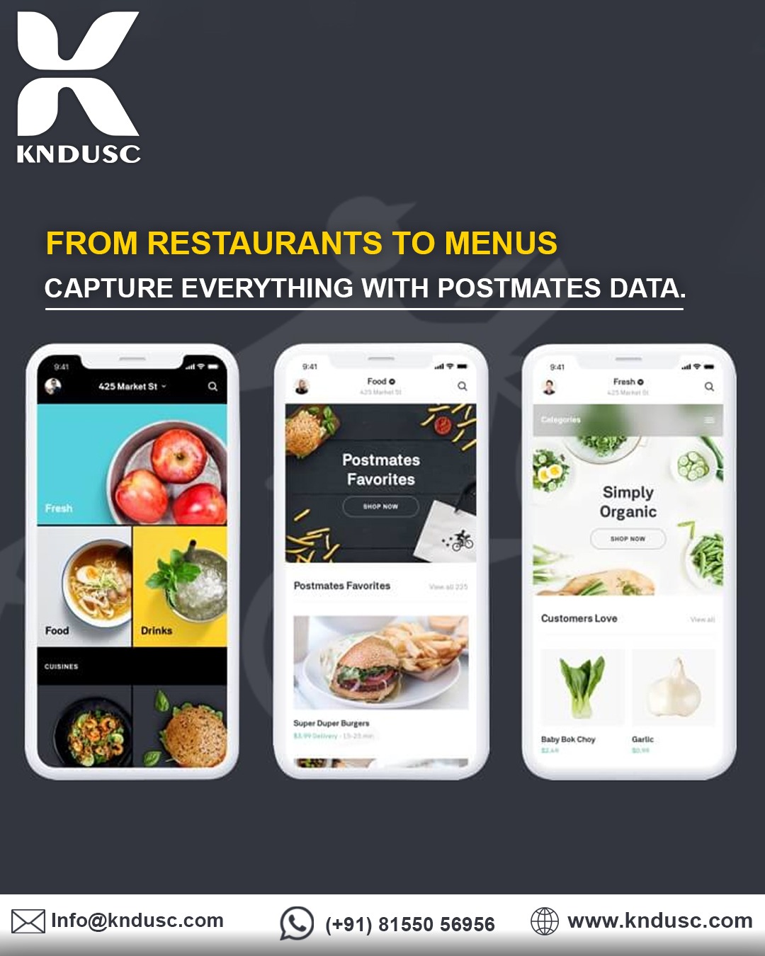 🚀 Unlock Deep Postmates Data Insights with KNDUSC